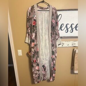 Johnny Was Workshop Long Cardigan Duster